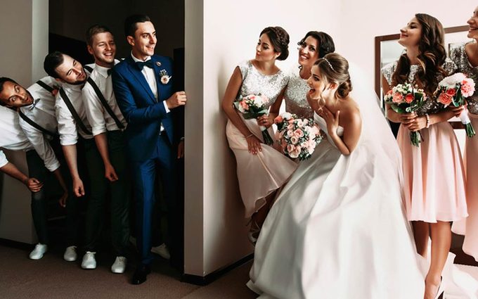 The Notably Unromantic Reason We Have Bridesmaids and Groomsmen at Weddings