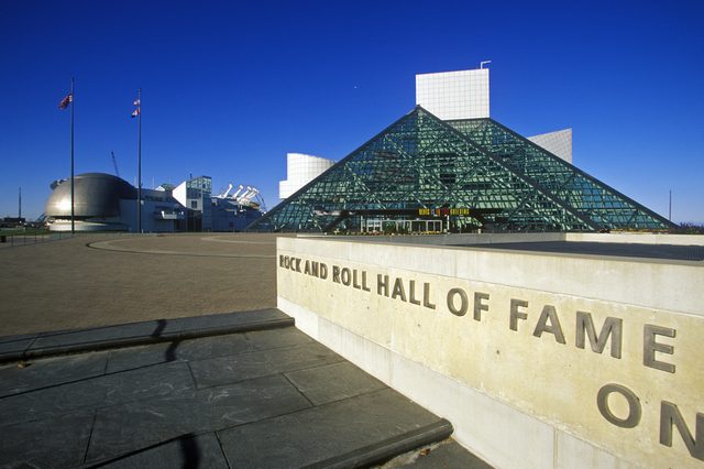 JANUARY 2005 - Rock and Roll Hall of Fame Museum, Cleveland, OH