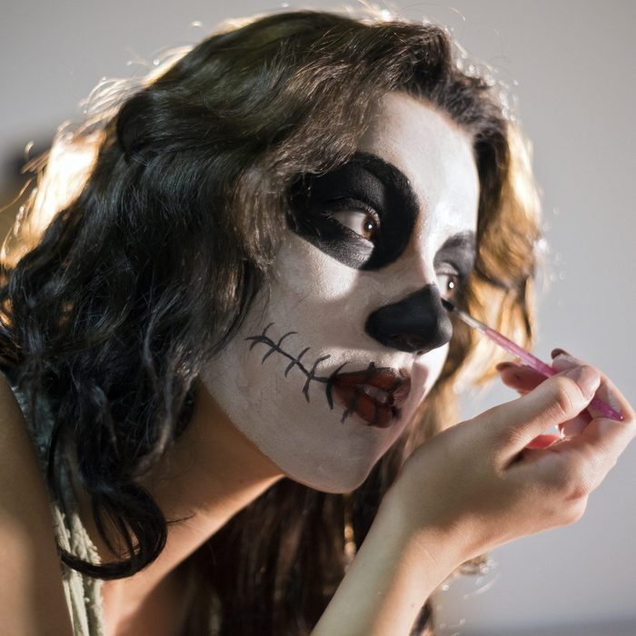 40 Halloween Face Paint Ideas That Are Simple and Fun