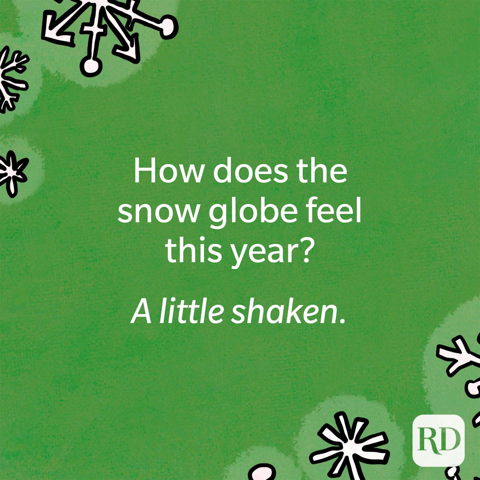 How does the snow globe feel this year?