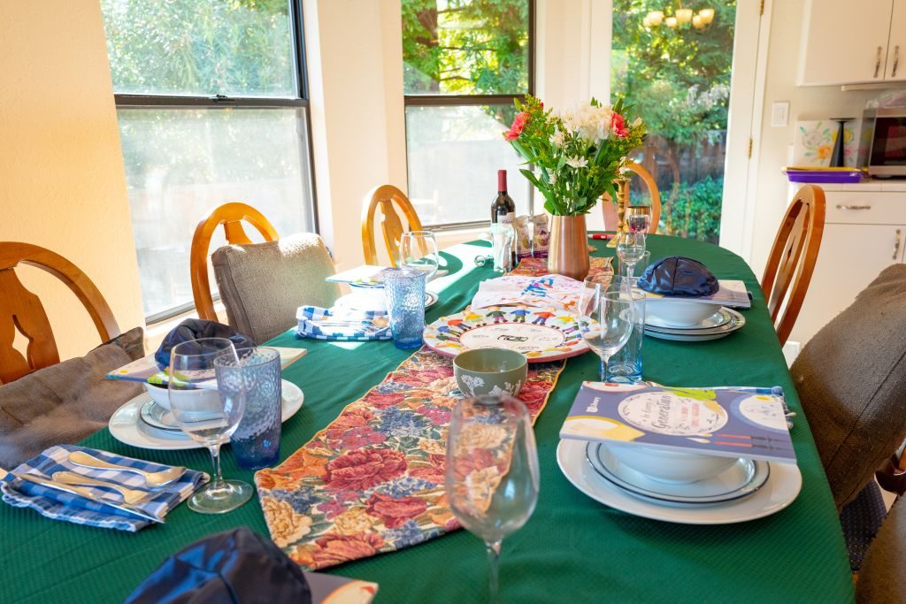Passover Seder Table