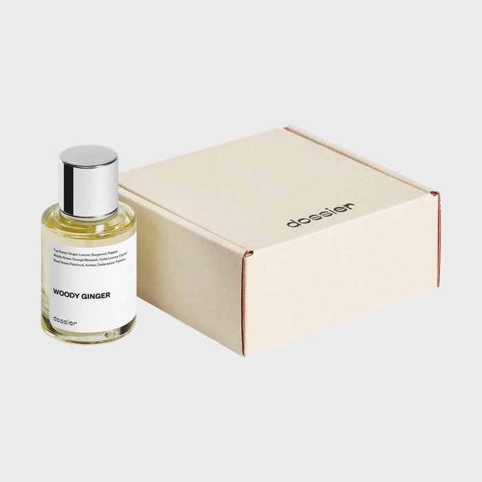 Perfume bottle labeled 
