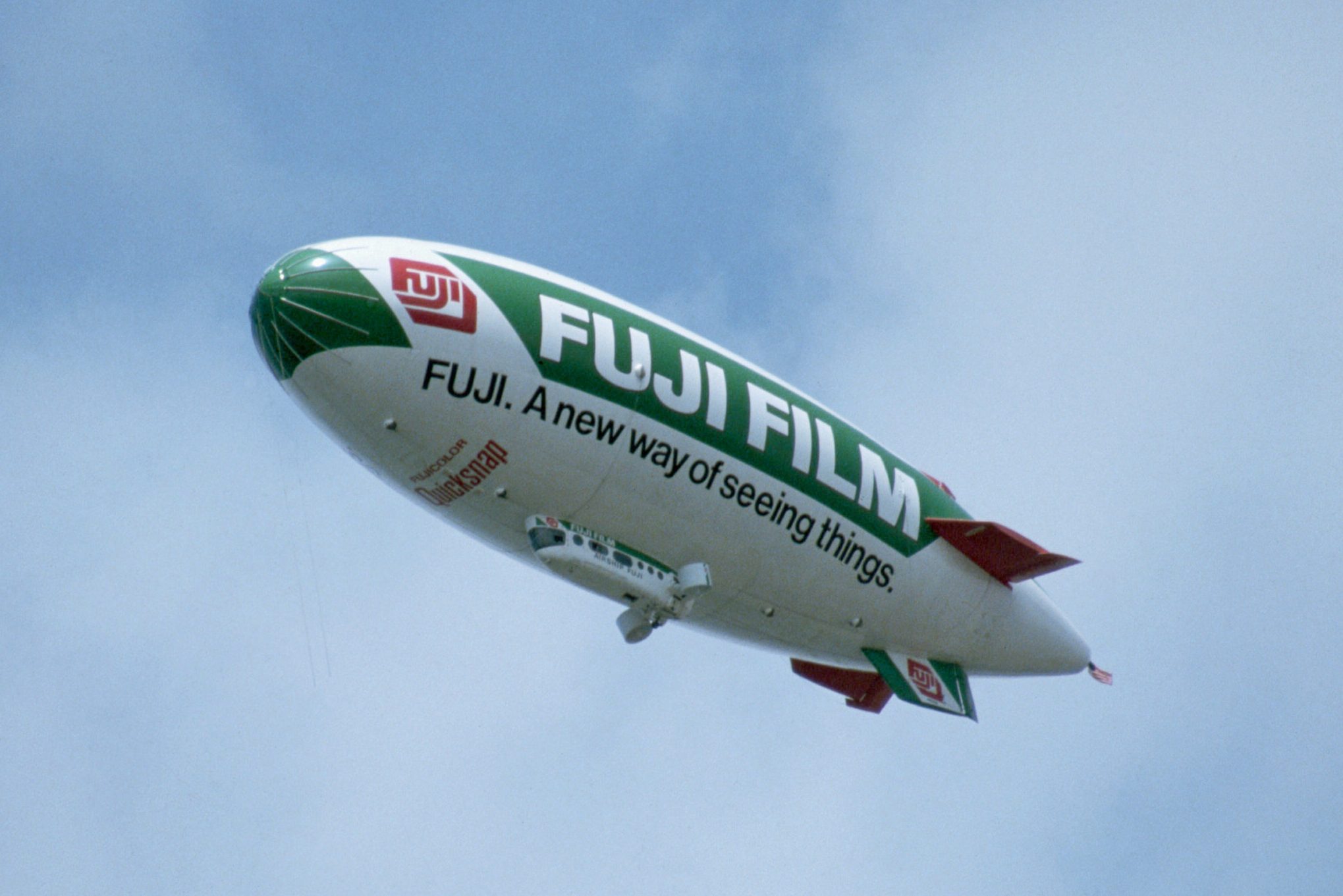 Fuji Blimp Over San Diego