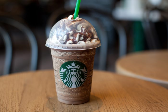 Frappuccino beverage from Starbucks Coffee