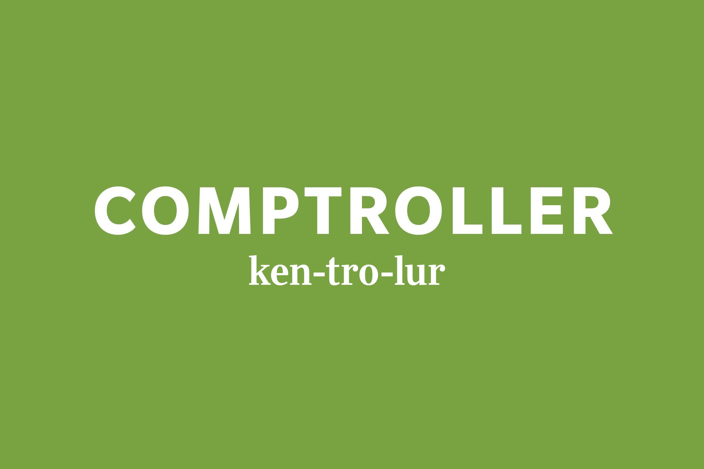 Comptroller