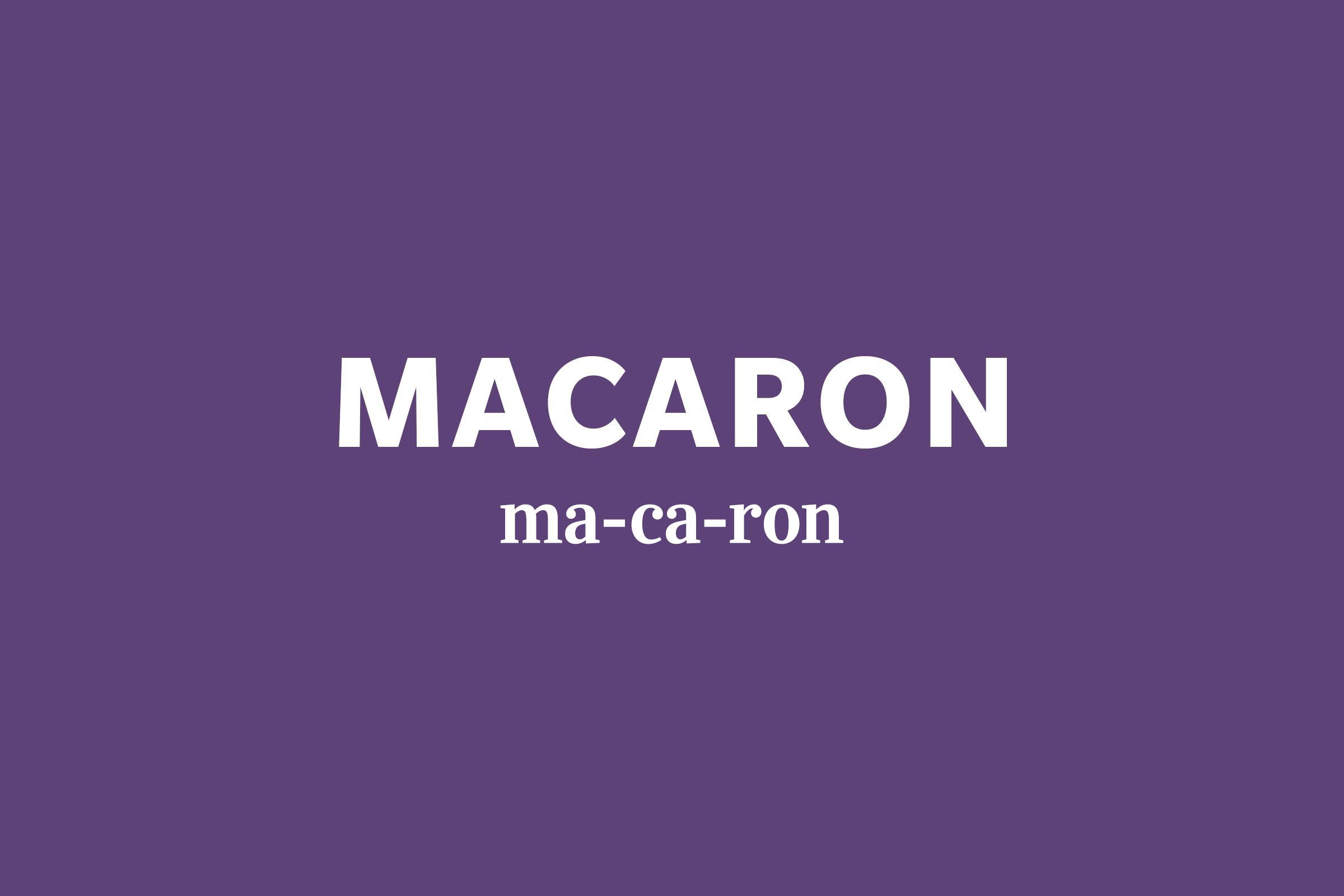 Macaron