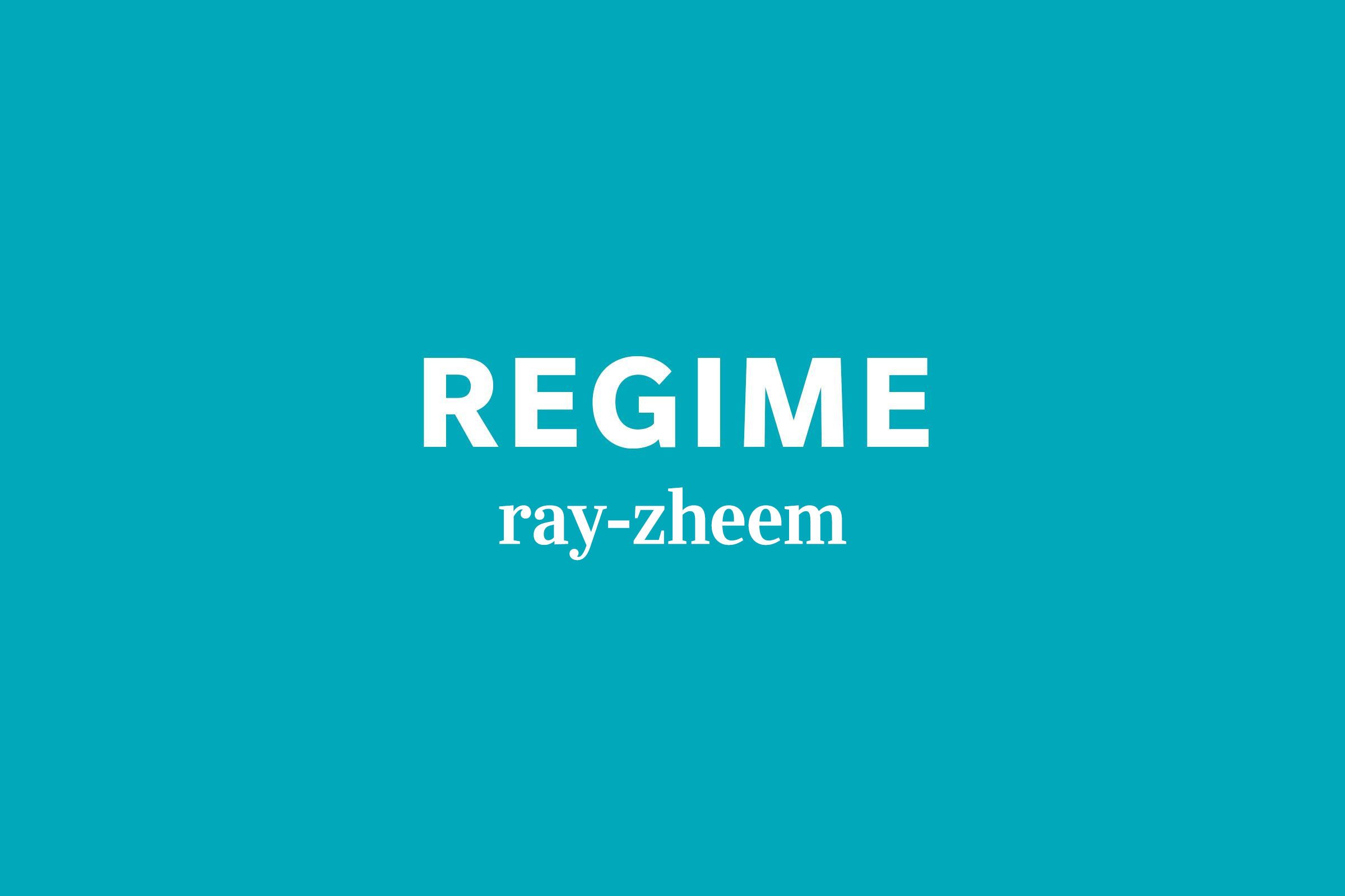 Regime
