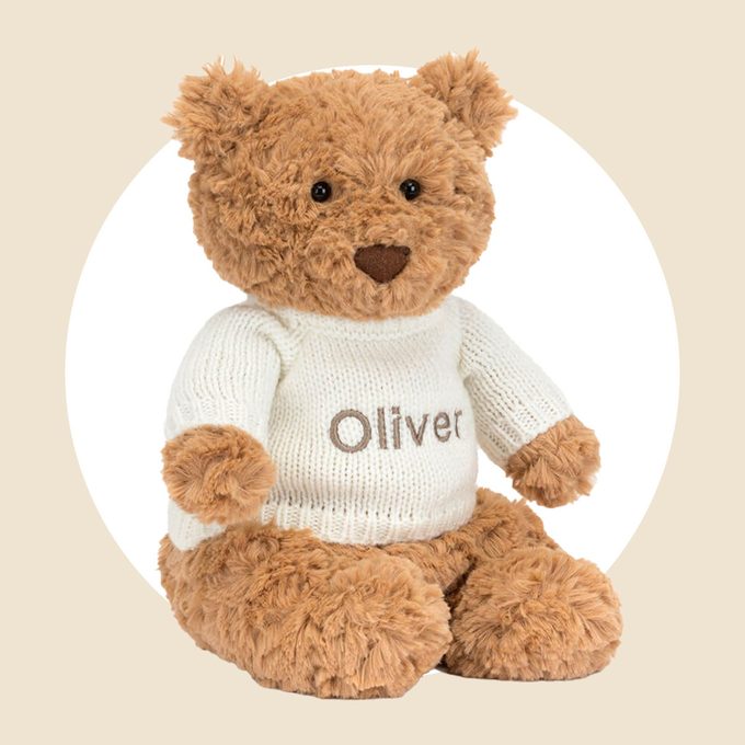 What Is A Jellycat Bartholomew Bear With Personalized Jumper